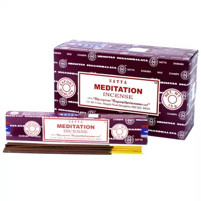 Kadzidełka Satya 15g - Meditation (Medytacja)