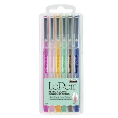 Cienkopisy Le Pen Retro 6szt