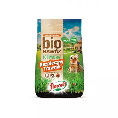 Florovit Bionawóz do trawników mikrogranulat 5 l