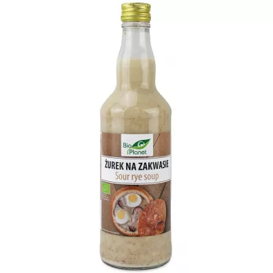 Żurek NA Zakwasie Niepasteryzowany BIO 500 ml - BIO Planet