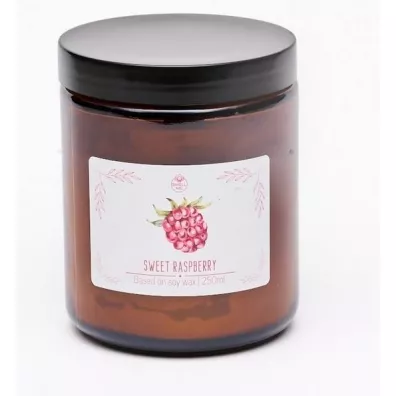 Świeczka zapachowa Sweet Raspberry 250ml