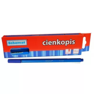 Schemat Cienkopis 0,4mm granatowy (10szt)