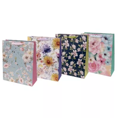 Beniamin Torebka ozdobna średnia Kwiaty mix