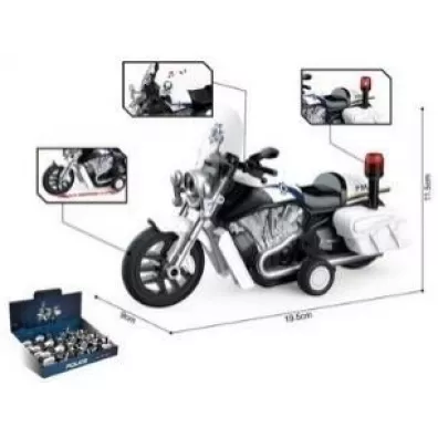 Motocykl 1:20 światło dźwięk mix Madej