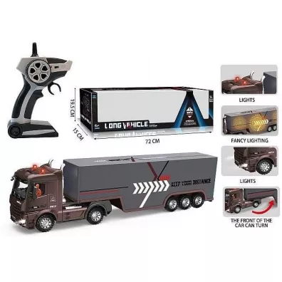 Ciężarówka kontenerem światło i dźwięk R/C Adar