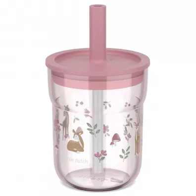 Mepal Szklanka dziecięca ze słomką Mio 250ml Fairy Garden 108023065406 250 ml