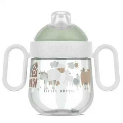 Mepal Kubek dziecięcy niekapek Mio Little Farm 108017065399 200 ml