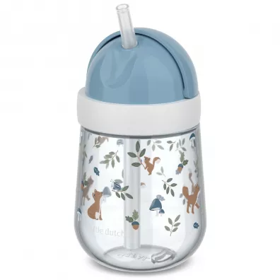 Mepal Kubek dziecięcy ze słomką Mio Forest Friends 108014065408 300 ml
