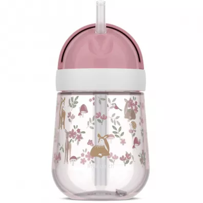 Mepal Kubek dziecięcy ze słomką Mio Fairy Garden 108014065406 300 ml