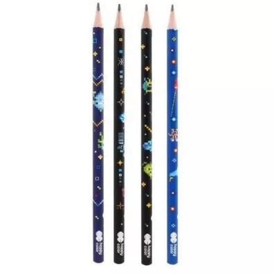 Happy Color Ołówek trójkątny 2B Pixi Planet (24szt) HAPPY COLO