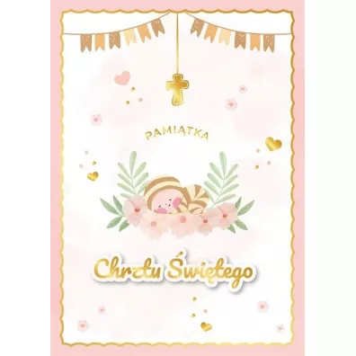Karnet Chrzest