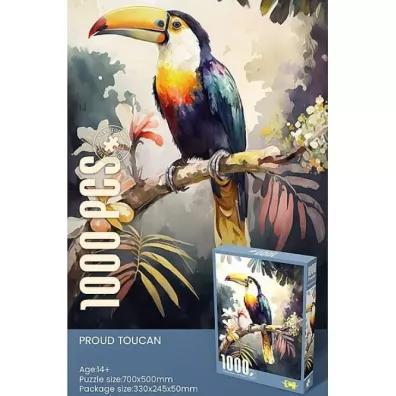 Puzzle 1000 tukan Adar