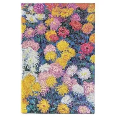 Notatnik czysty Monet's Chrysanthemums midi