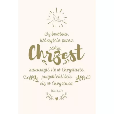 NT z infografikami B5 złote tł. Chrzest