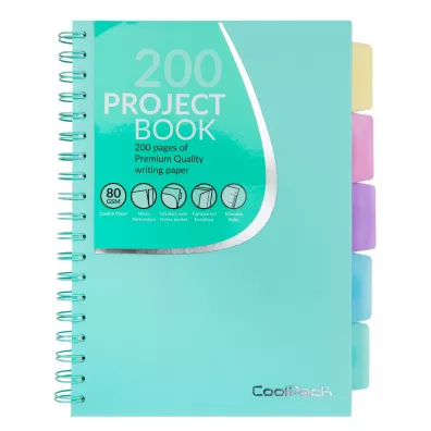 Kołozeszyt B5 PP Coolpack Pastel Powder Mint