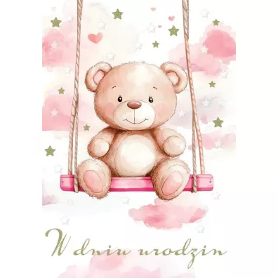 Kartka okolicznościowa Urodziny