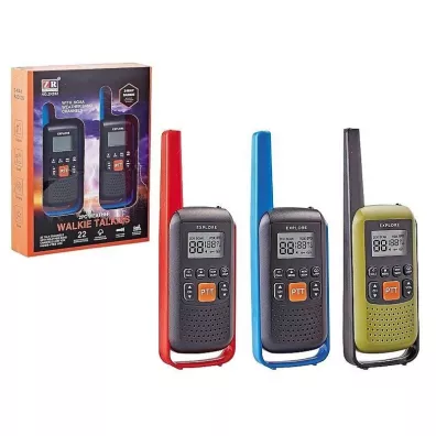 Walkie talkie z latarką zasięg do 3km MIX Adar