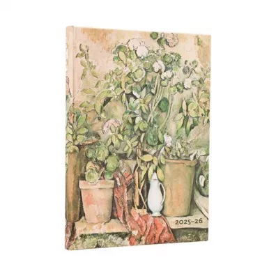 Paperblanks Kalendarz książkowy midi 25/26 18M Cezanne