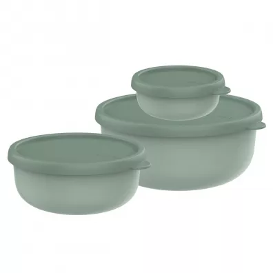 Mepal Zestaw pojemników Lumina 2.0 Nordic Sage 106298094700 250 ml + 750 ml + 1.5 l