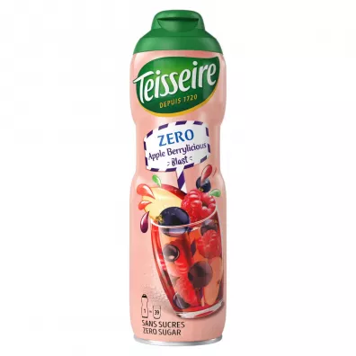 Teisseire Syrop KIDS jabłko malina porzeczka 600 ml