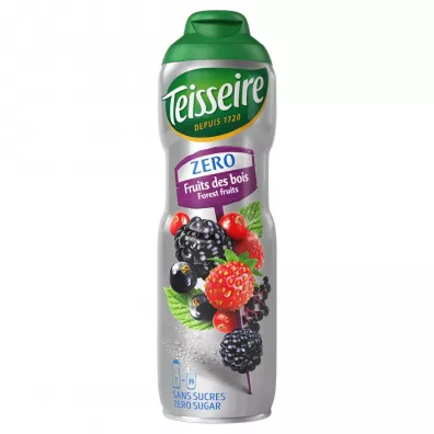 Teisseire Syrop Owoce lasu ZERO cukru 600 ml