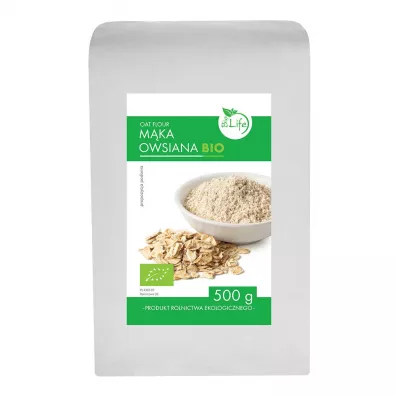 BioLife Mąka owsiana 500 g TAK