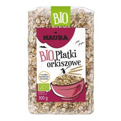 Naura Płatki orkiszowe 300 g TAK