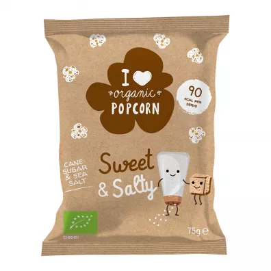 Hopi Popi Popcorn słodko-słony 75 g TAK