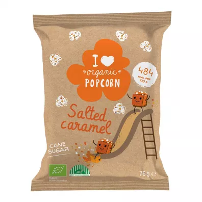 Hopi Popi Popcorn słony karmel 75 g TAK