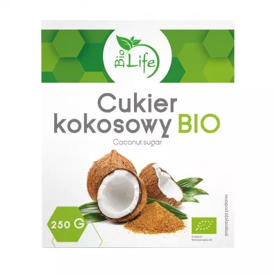 BioLife Cukier kokosowy 250 g TAK