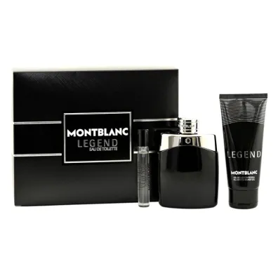 Mont Blanc Zestaw Legend Zestaw Woda toaletowa + Woda toaletowa + Żel Pod Prysznic
