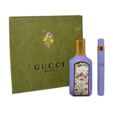 Gucci Zestaw Flora Gorgeous Magnolia Woda perfumowana + Travel Spray