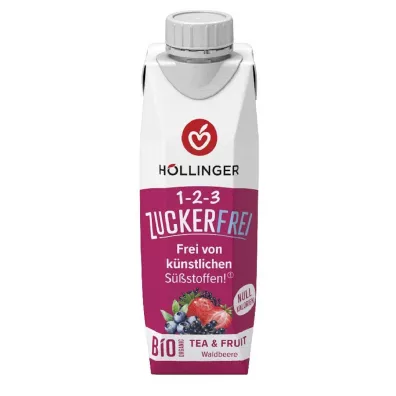 Hollinger Napój o smaku owoców leśnych bez cukru 300 ml Bio