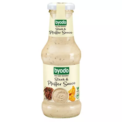 Byodo Sos pieprzowy do steków 250 ml Bio