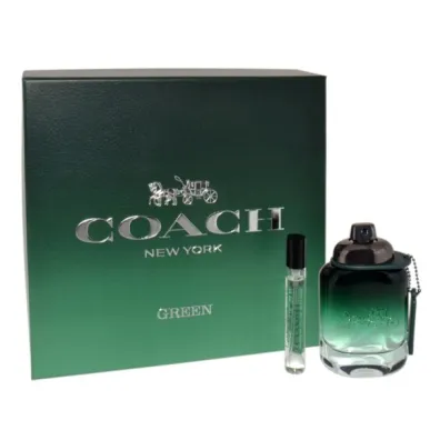 Coach Zestaw Green Woda toaletowa + Travel Spray