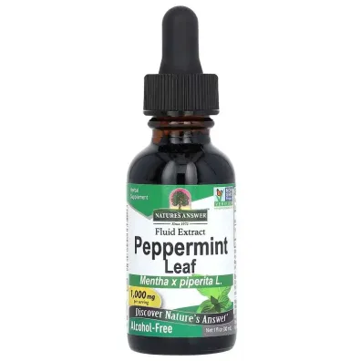 Natures Answer Peppermint Leaf - Liście mięty pieprzowej Suplement diety 30 ml