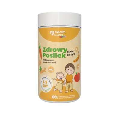 Health Guard by Cf Kids: Zdrowy Posiłek - wzbogacony suplementami! - banan, kisiel/budyń 500 g