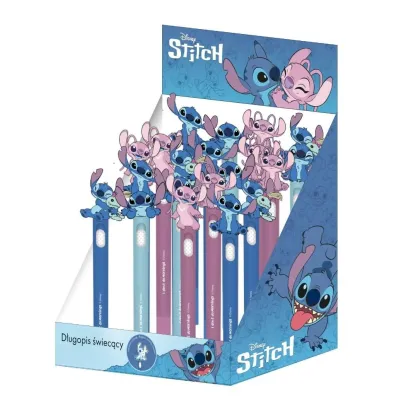 Beniamin Długopis świecący Stitch (24szt)