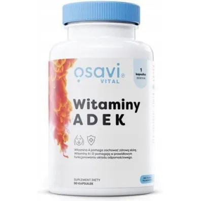 Osavi Witaminy ADEK Suplement diety 90 kaps.