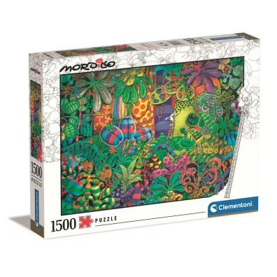 Puzzle 1500 Compact Mordillo The Painter Clementoni