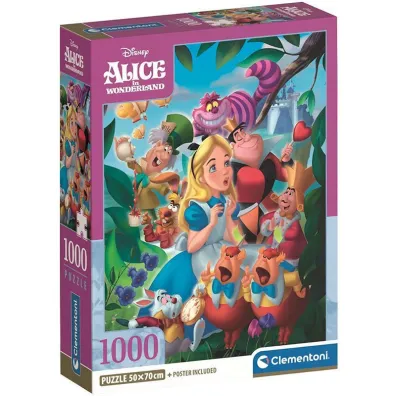 PUZZLE 1000EL CLM 39952 DISNEY ALICE PUD6 Clementoni
