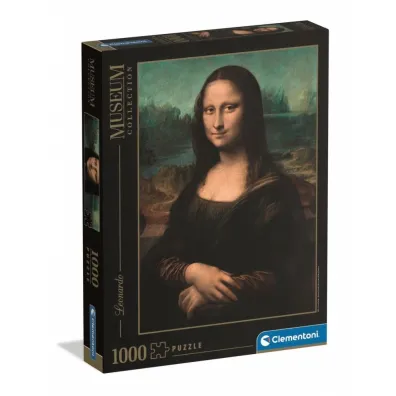 PUZZLE 1000EL CLM 37085 MUSEUM MONA LISA PUD6 Clementoni