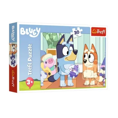 Puzzle 30 Z Bluey zawsze jest wesoło Trefl