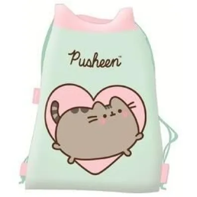 Worek na obuwie Pusheen mint