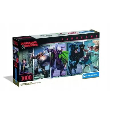 Puzzle 1000 Panorama Dungeons and Dragons Clementoni