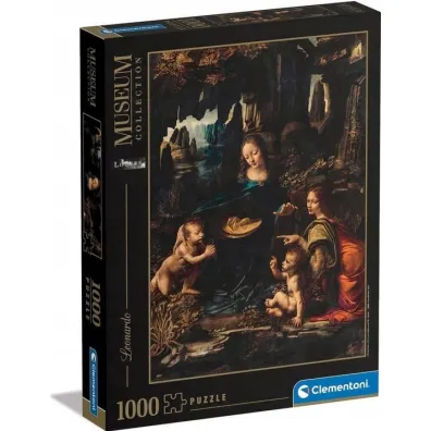 Puzzle 1000 Museum The Virgin Of The Rocks Clementoni