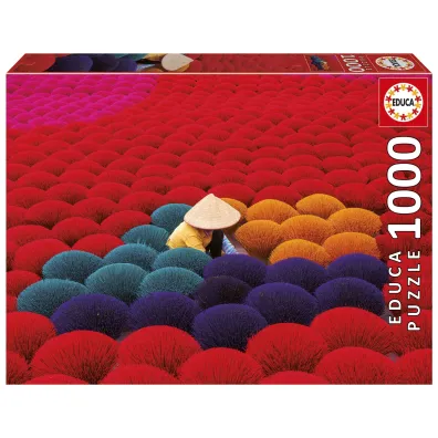Puzzle 1000 Wietnamskie kadzidła Educa