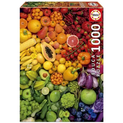 Puzzle 1000 Kolorowe witaminy Educa
