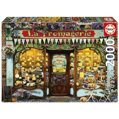 Puzzle 2000 Sklep z najlepszymi serami Educa