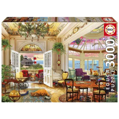 Puzzle 3000 Życie nad morzem Educa